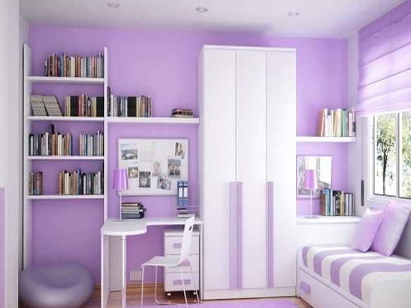卧室装修淡紫色搭配对了，居然如此的梦幻魅惑！