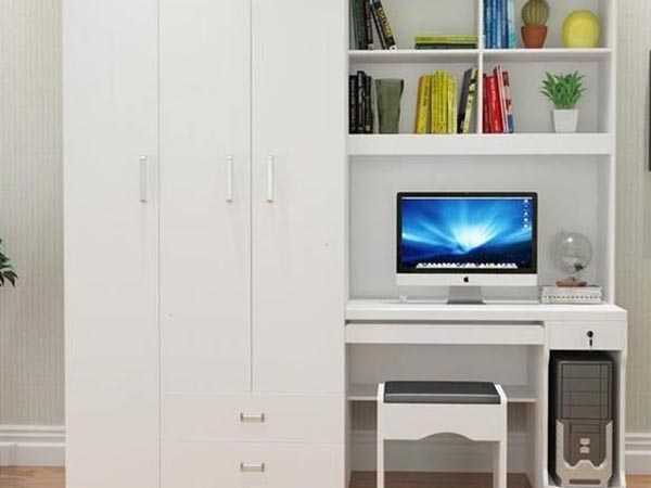 衣柜带书柜这么设计，省出的是空间得到的是便利