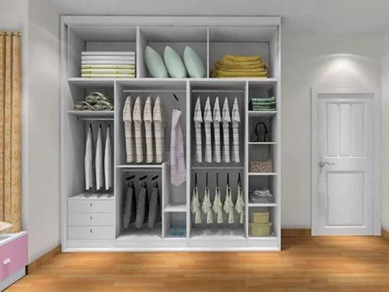超高实用性的卧室大衣柜内部格局这样设计！