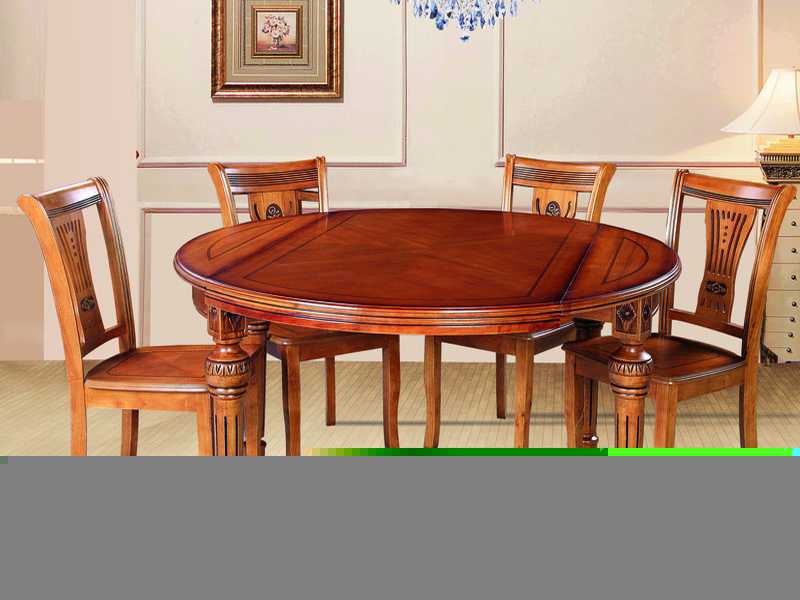 1.5米实木圆桌家具价格是多少？了解这些避免被骗！