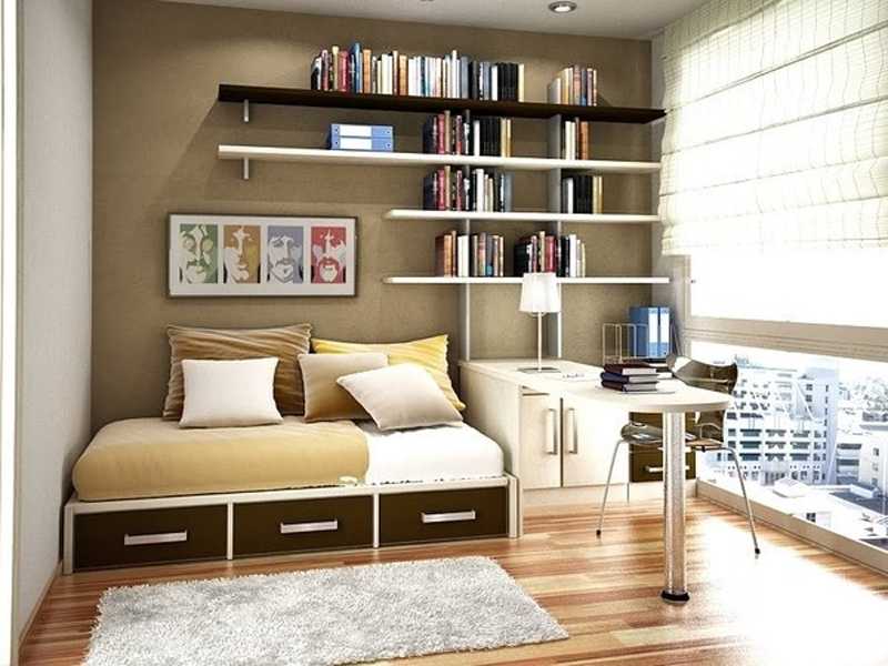 小户型不用怕，卧室和书房结合有6招轻松搞定！