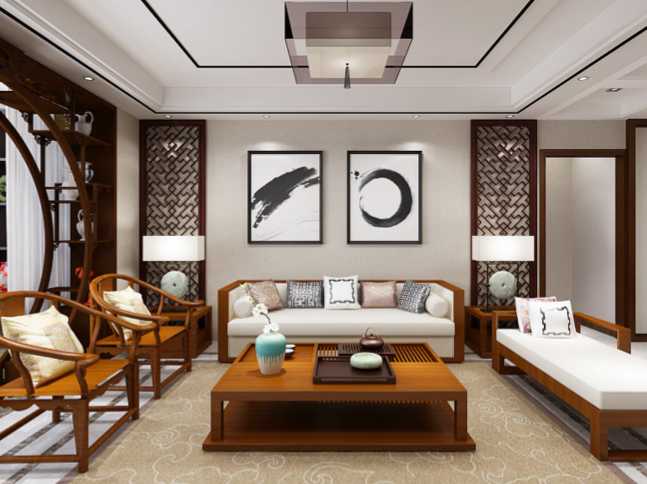 新中式客厅适合的绿植，这三种好意头且观赏价值高