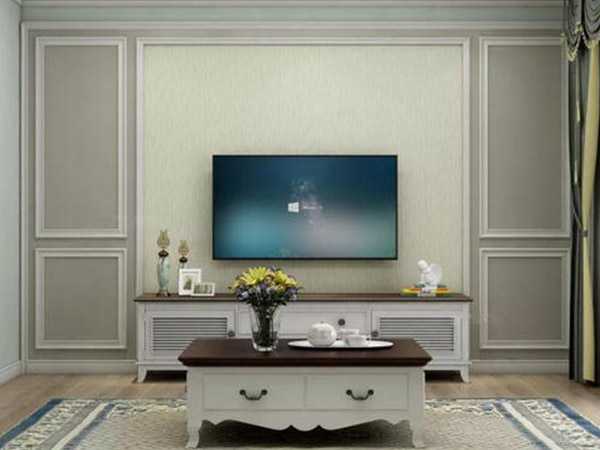 电视背景墙设计美了美了，客厅凹造型就要如此精致！