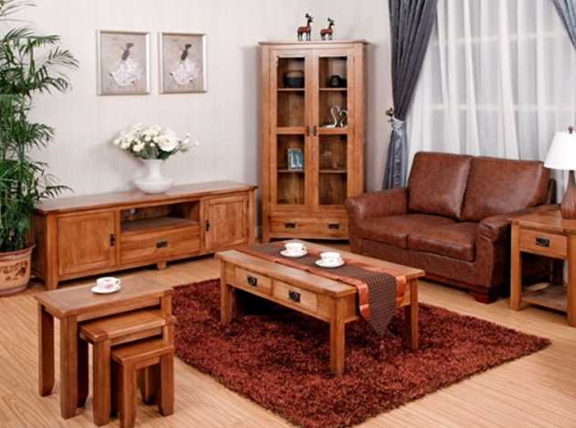 纯实木客厅家具价格，纯实木家具有甲醛吗？
