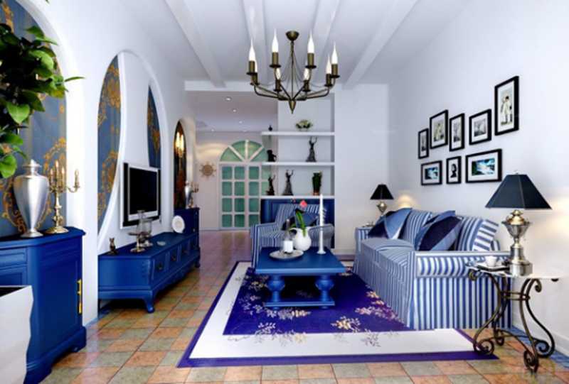 地中海风格家居装修样板房推荐_你想要的碧海蓝天！
