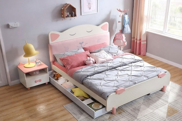 粉色墙面卧室装饰效果图_粉色墙壁卧室图片